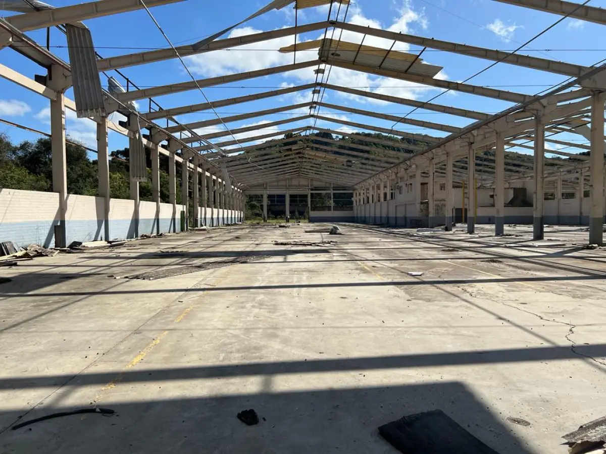 LOTE 001 - GRANDE IMÓVEL EM FLORES DA CUNHA 102.800M2 - ESTRUTURA DE PAVILHAO 11.811M2
