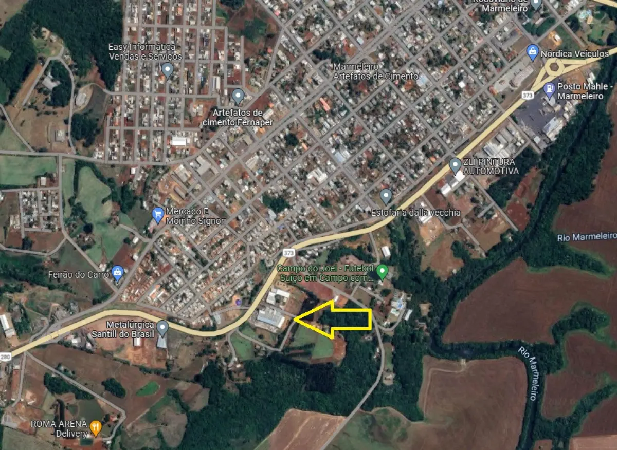 LOTE 000 - O imóvel urbano na Rod. BR 280 ou BR 373, Km 01, nº 1500