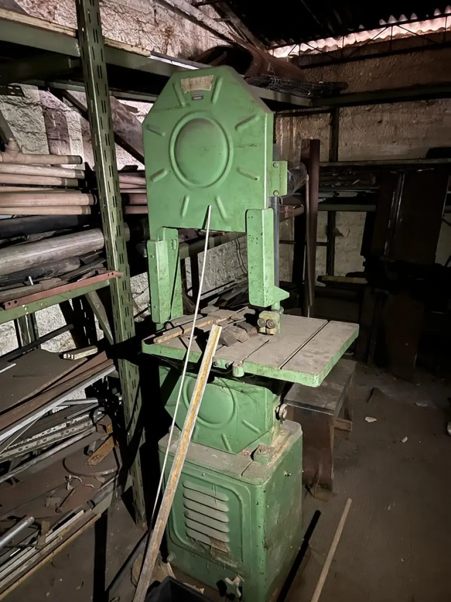 LOTE 036 - serra fita cor verde