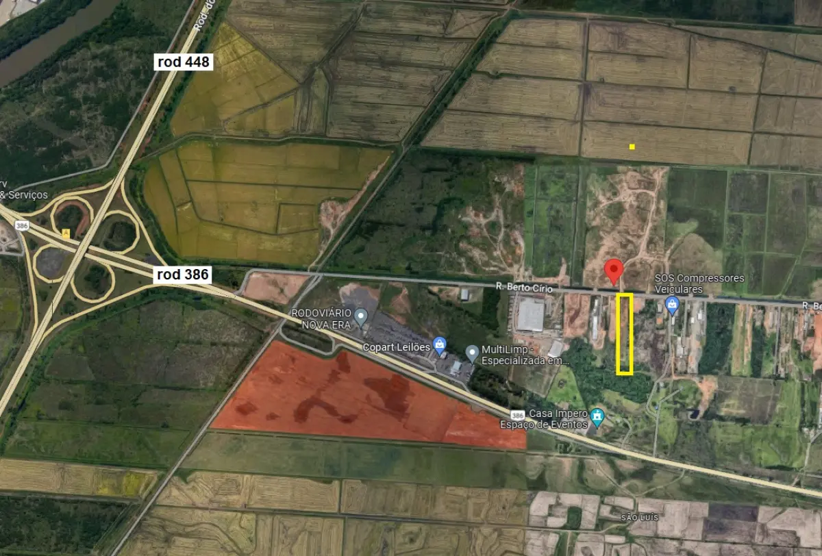 LOTE 001 - GRANDE TERRENO NA BERTO CIRIO -10.500 M2 EM CANOAS - DESOCUPADO - PRONTA ENTREGA