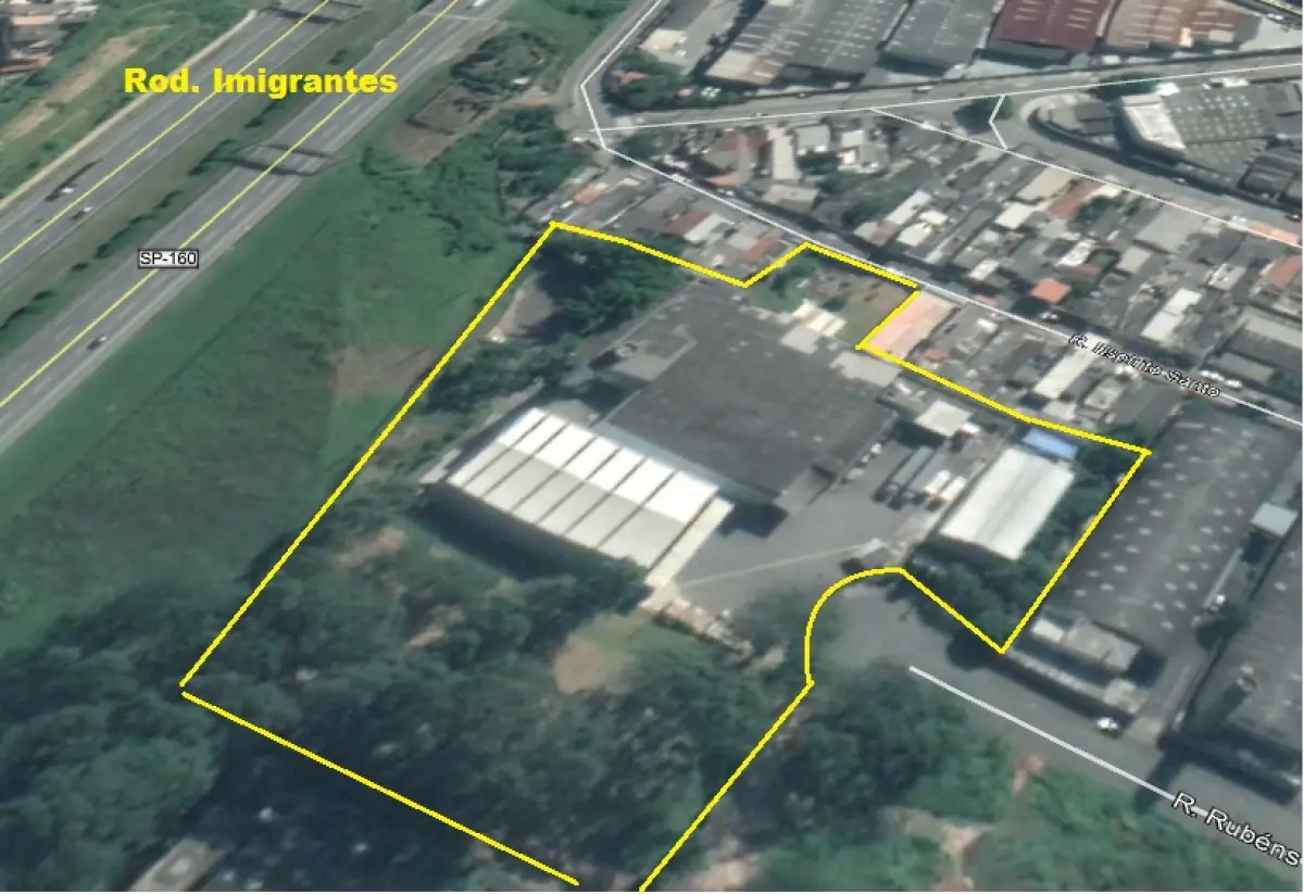 LOTE 001 - GRANDE IMÓVEL 14.600 EM DIADEMA SP AO LADO DA ROD. IMIGRANTES - COM LOCAÇÃO  atenção ENTREGA DE ENVELOPE ATÉ DIA 23/04 AS 15H