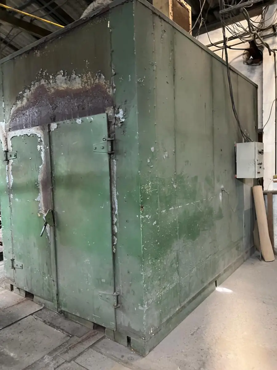 LOTE 077 - estufa de secagem para pintura grande