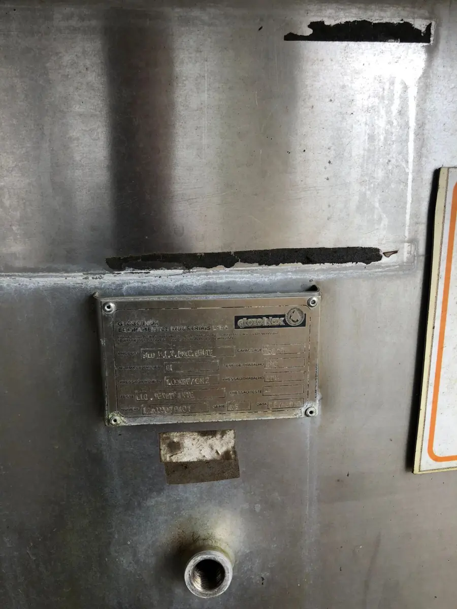 LOTE 000 - SILOS DE INOX – CALDEIRAS – TANQUES 100MIL L – BALANÇA RODOVIÁRIA – RESERVATÓRIO DE ÁGUA – UNO MILLE 95/96