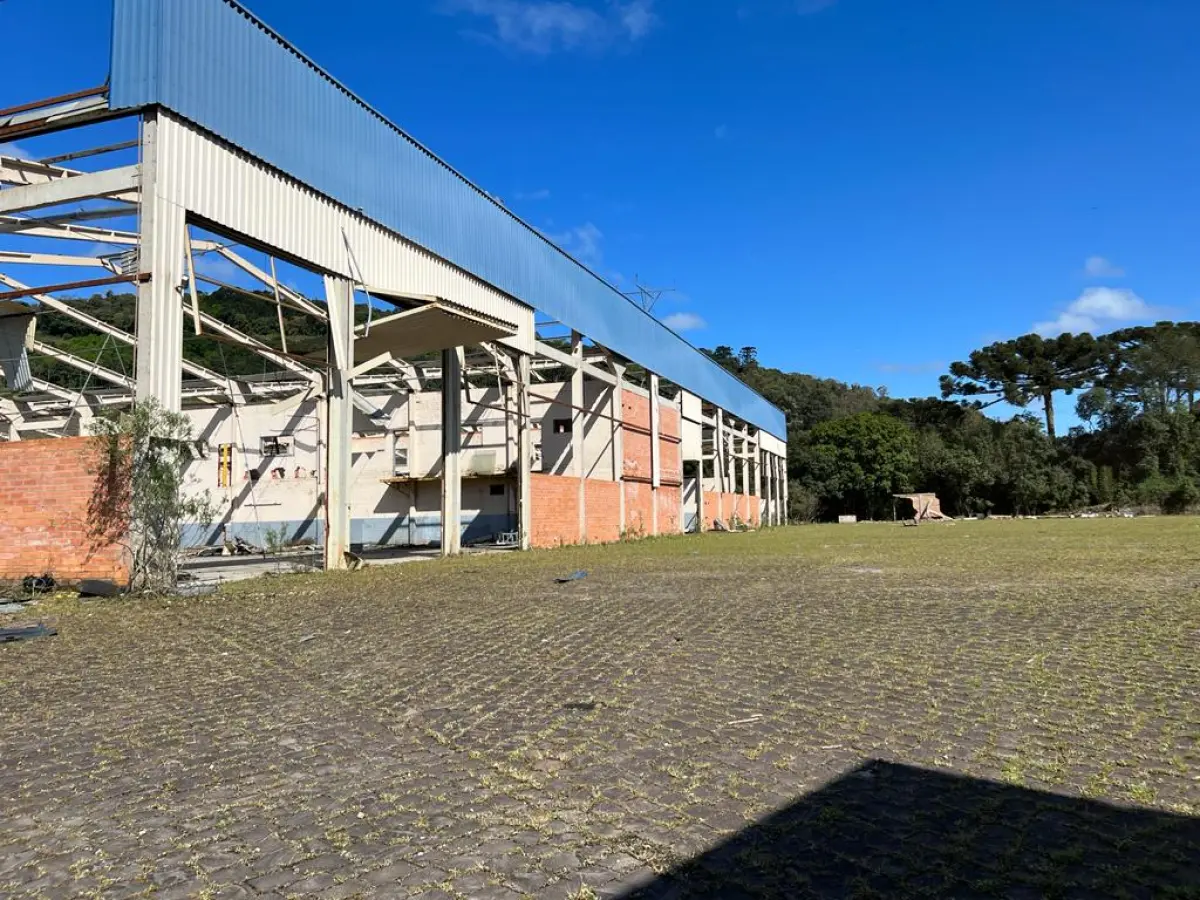 LOTE 001 - GRANDE IMÓVEL EM FLORES DA CUNHA 102.800M2 - ESTRUTURA DE PAVILHAO 11.811M2