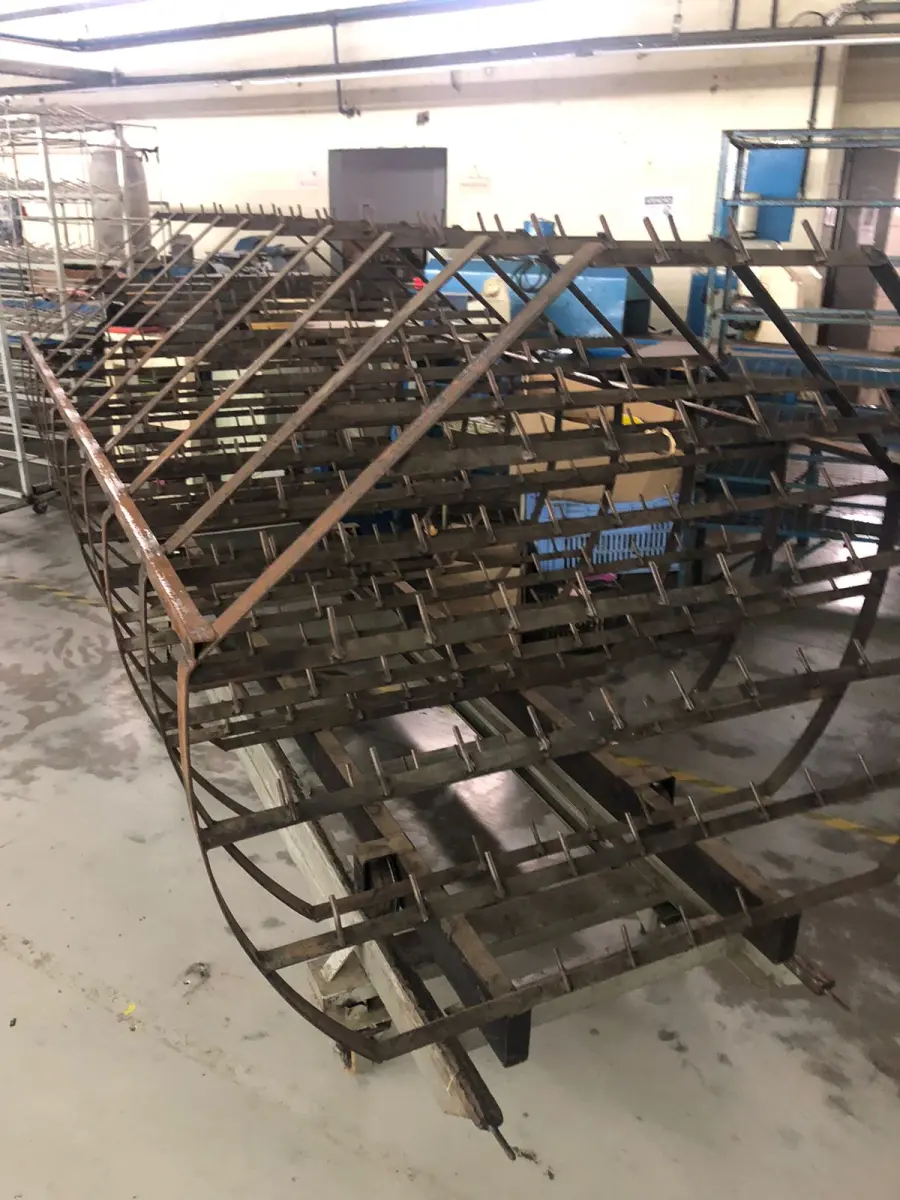 LOTE 026 - lote de 3 carrinhos porta sapatos para colocar na Autoclave