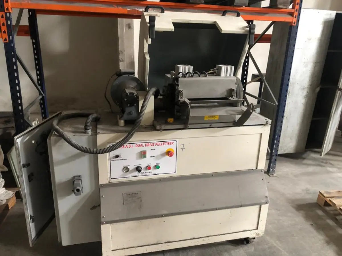 LOTE 004 - PELETISER CLEXTRAL  equipamento referente a projeto antigo, ano 2012