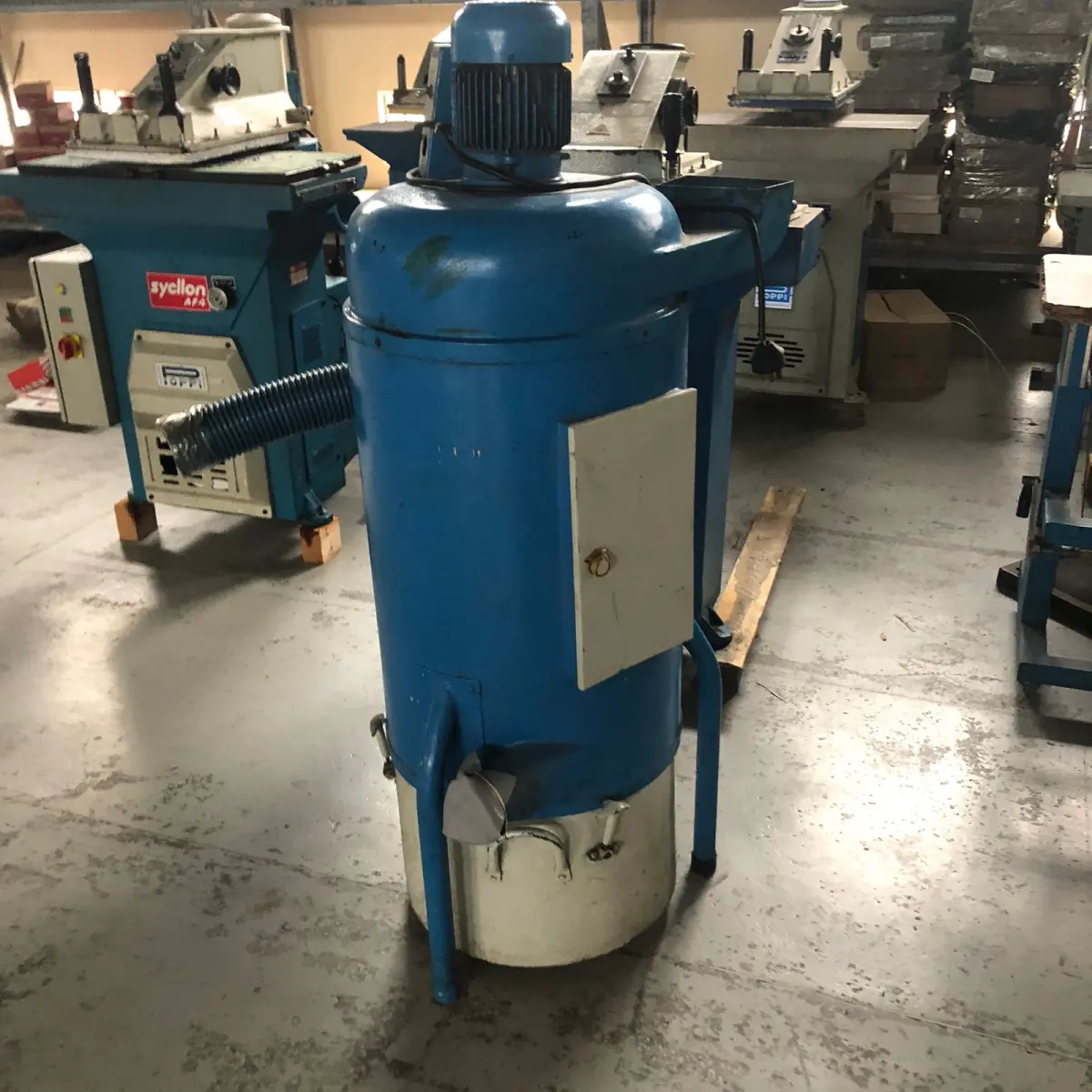 LOTE 124 - lote de coletores de pó