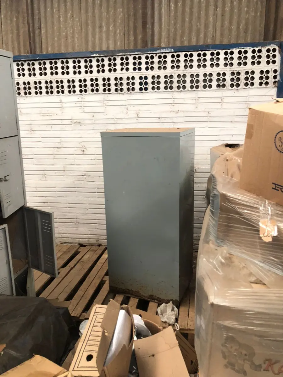 LOTE 021 - 2 ARQUIVO DE AÇO 4 GAVETAS