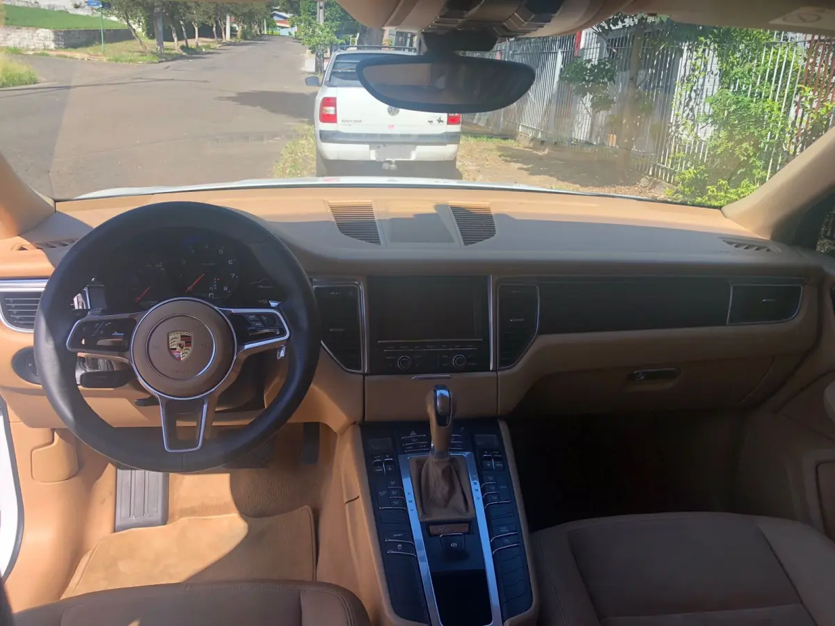 LOTE 001 - I/PORSCHE MACAN, fabricação/modelo 2015/2016, cor: branca