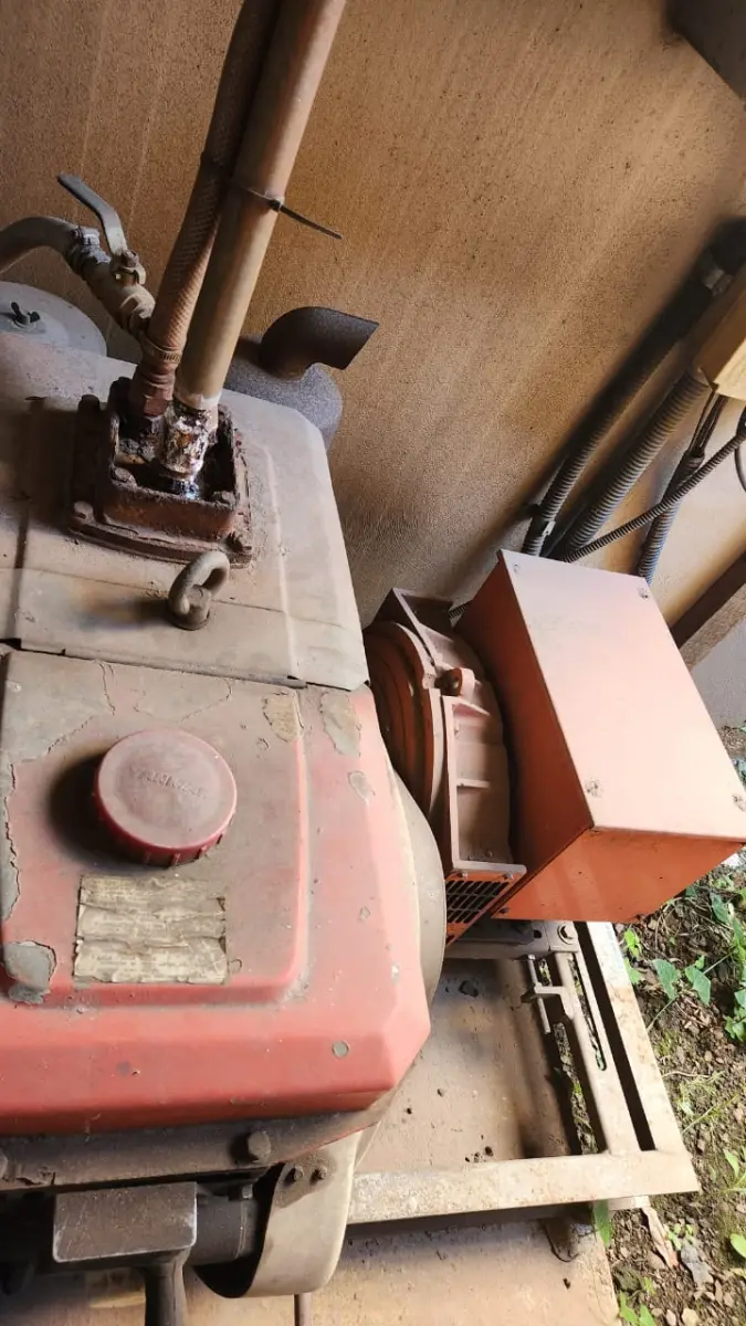 LOTE 206 - GERADOR DE ENERGIA, MOVIDO A DIESEL, MARCA YANMAR
