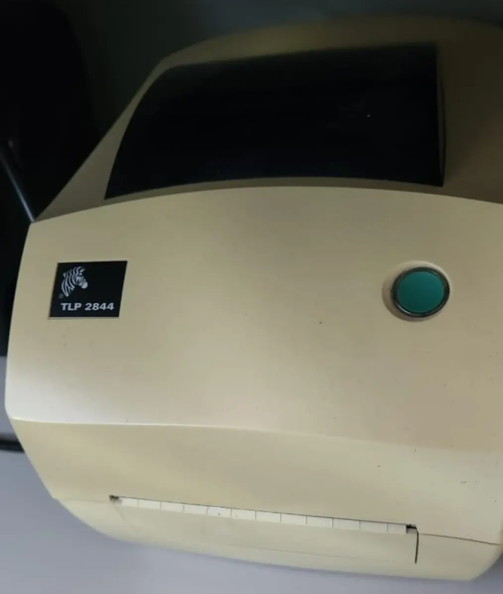 LOTE 182 - IMPRESSORA ETIQUETA, ZEBRA, TLP 2844