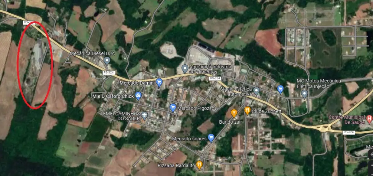 LOTE 000 - Grande Imóvel Urbano na Rod. RS324, KM 28, com área de 50.000m2 localizado na cidade de Nova Araçá