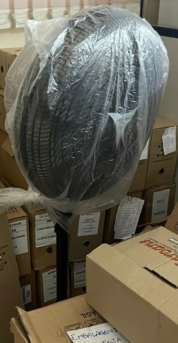 LOTE 117 - VENTILADOR DE COLUNA, BRITANIA