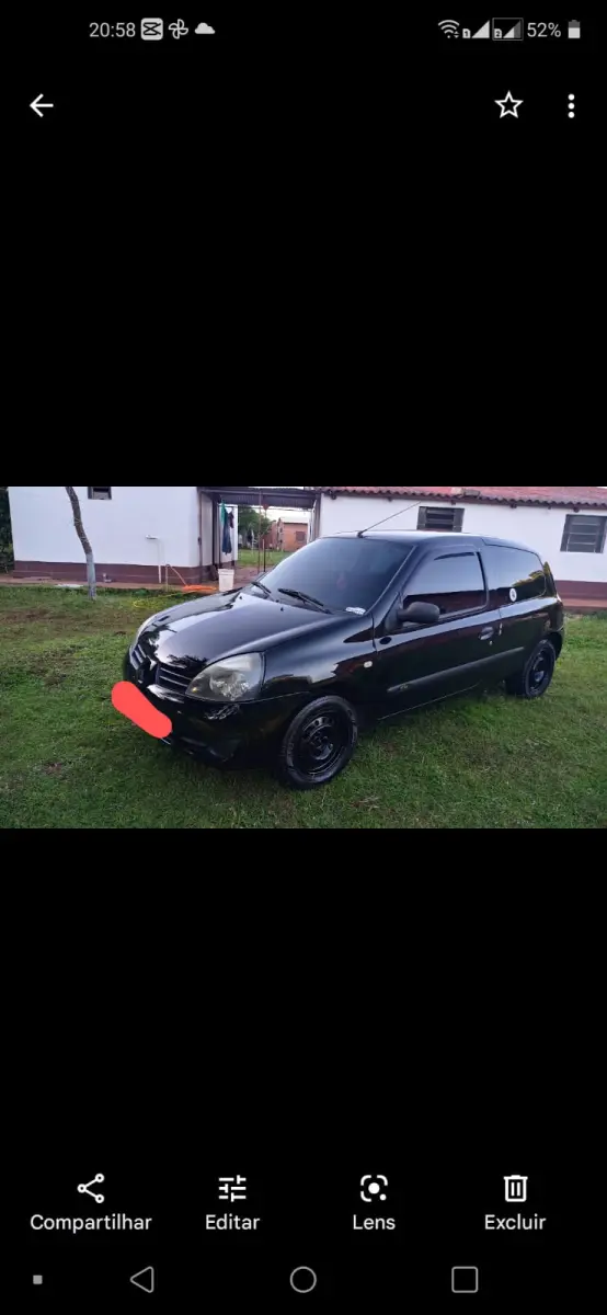 LOTE 000 - Renault Clio, fabricação/modelo 2010/2011