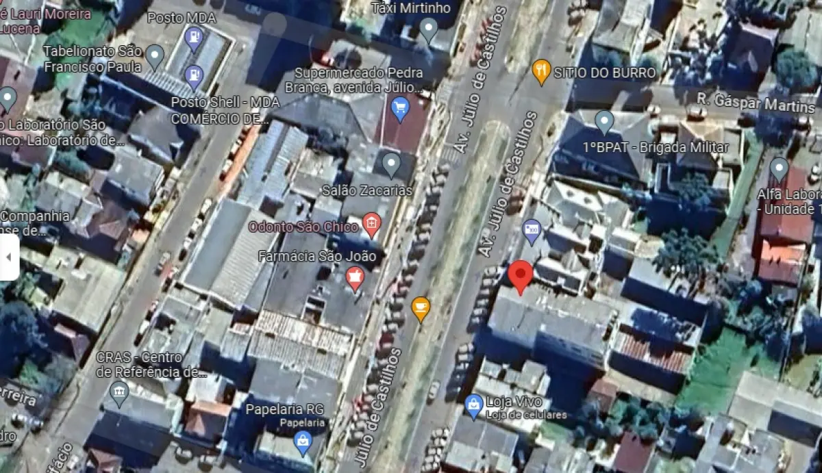 LOTE 000 - A sala nº 102 do Condomínio Mânica, na Av. Júlio de Castilhos nº 340 Em São Francisco de Paula/RS