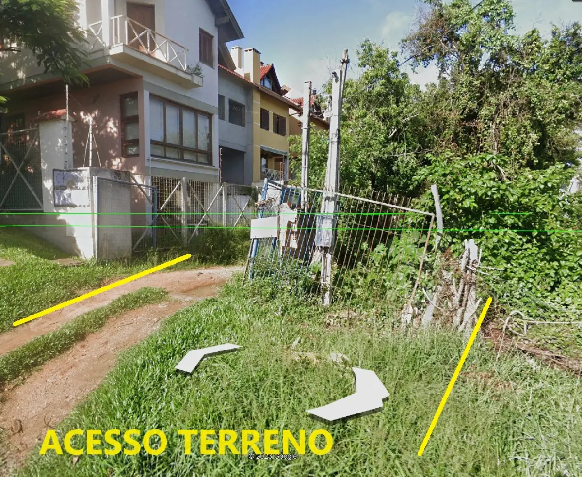 LOTE 002 - O imóvel na Rua Basilio Pellin Filho, s/n, no Bairro Tristeza, com 4.029,50m2