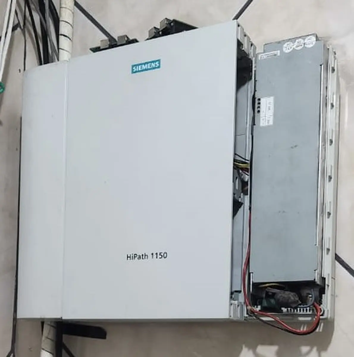 LOTE 191 - CENTRAL PABX SIEMENS, HIPATH 1150