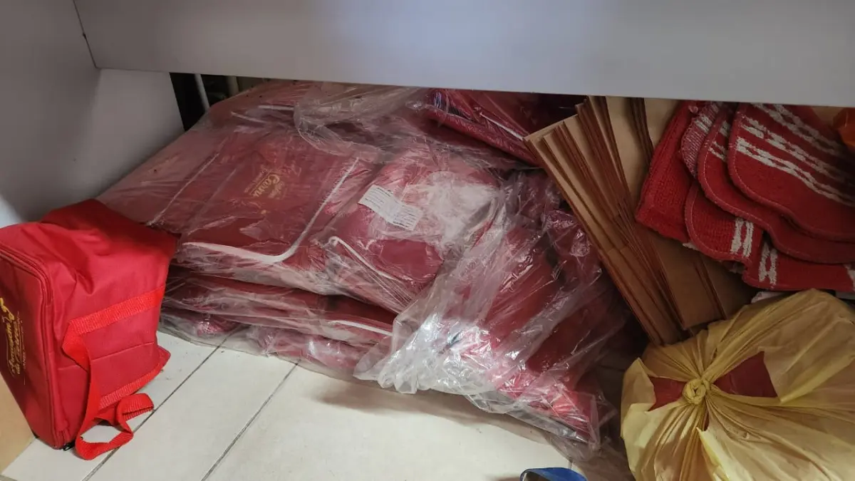 LOTE 181 - LOTE DE BOLSAS TÉRMICAS, ARMAZÉM DA CARNE