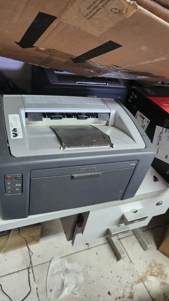 LOTE 026 - LOTE DE IMPRESSORAS JATO DE TINTA: 3 LEXMARK, 6 HP