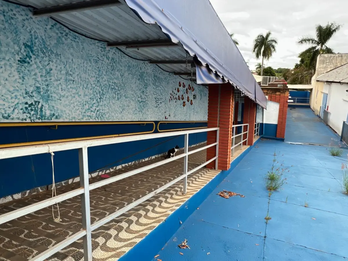 LOTE 001 - GRANDE IMÓVEL CENTRO DE LINS COM 2 ESQUINAS - EM AVENIDA - COM GINASIO COBERTO - SALAS - ESCOLA