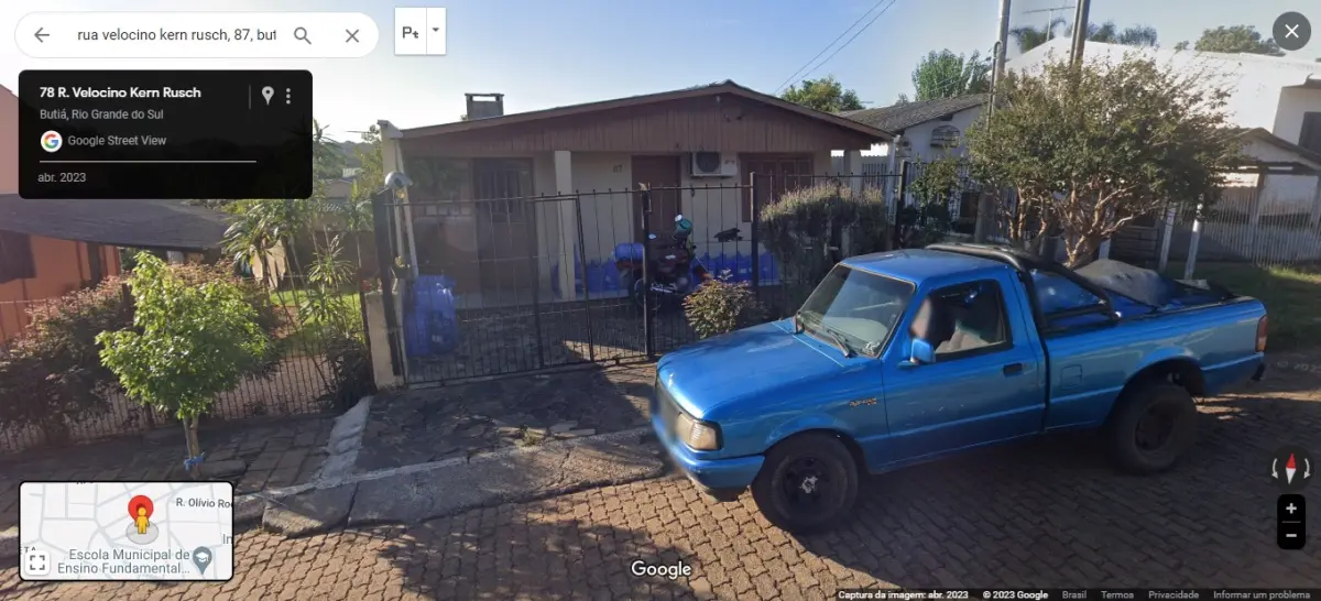 LOTE 000 - O imóvel na Rua Velocino Kern Rusch nº 87