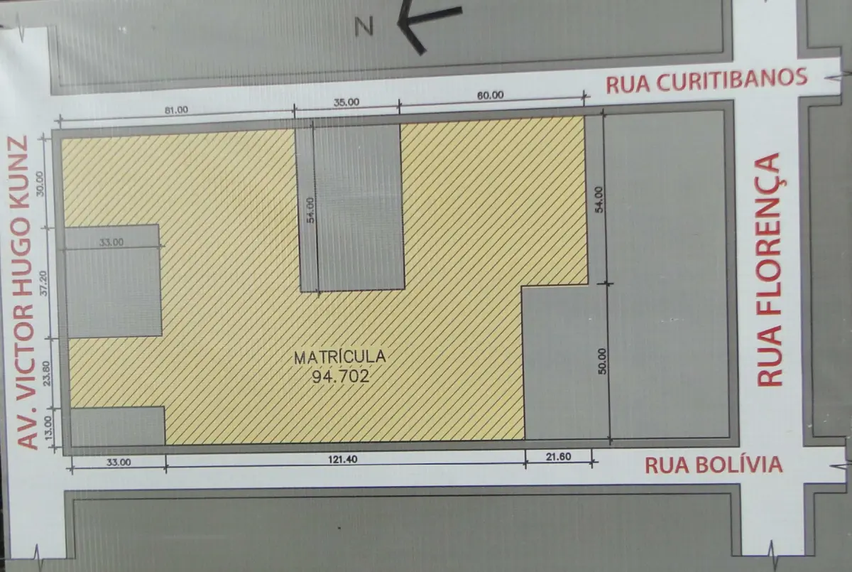 LOTE 001 - GRANDE IMOVEL EM CANUDOS COM 13.600M2 PAVILHAO FABRIL NOVO HAMBURGO