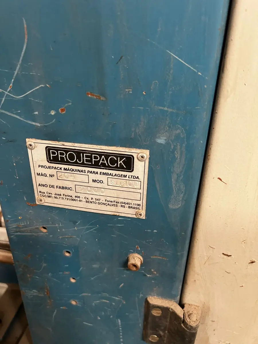LOTE 072 - Máquina de empacotar Projepack