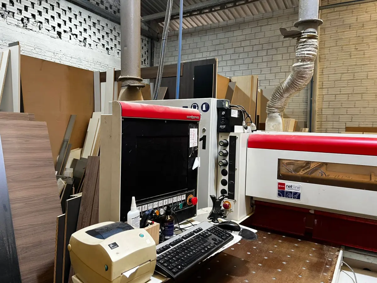 LOTE 048 - Máquina cnc de corte em chapas