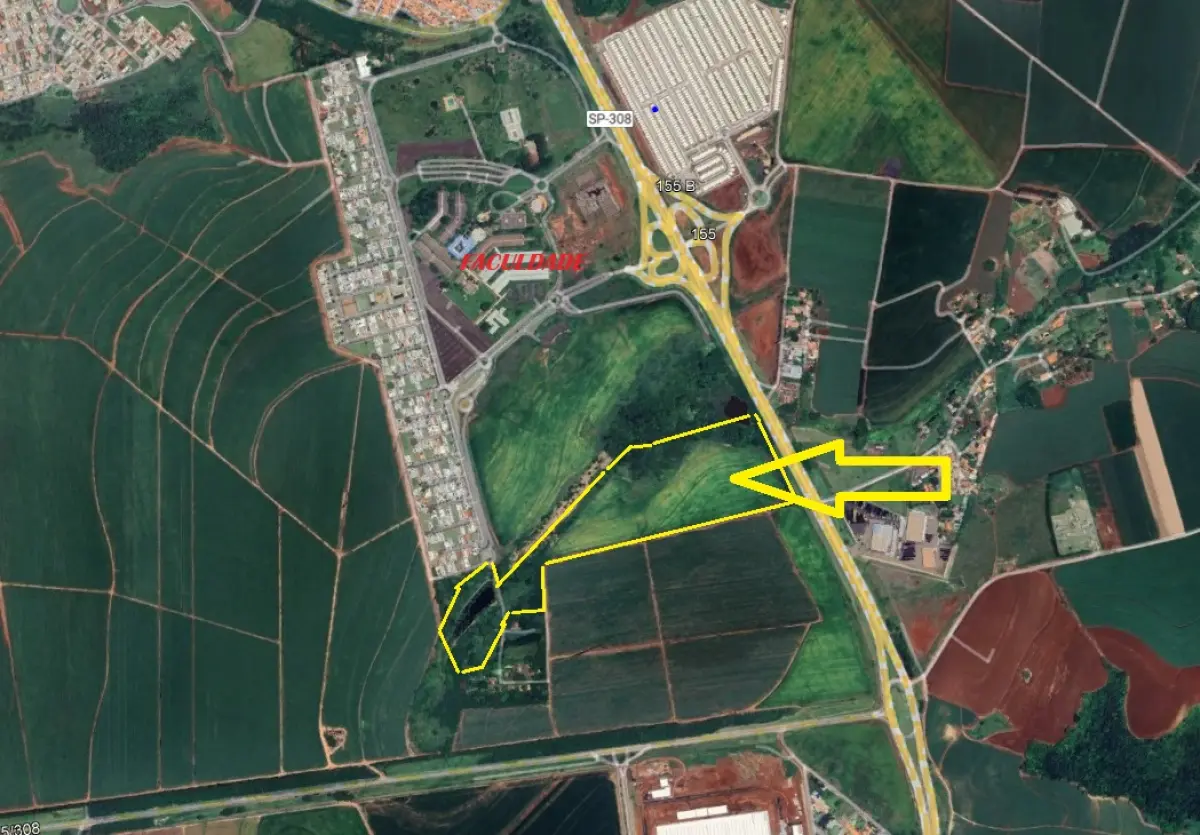 LOTE 001 - GRANDE IMÓVEL COM 204.412M2 VOLTADA PARA ROD. SP 308 EM PIRACICABA