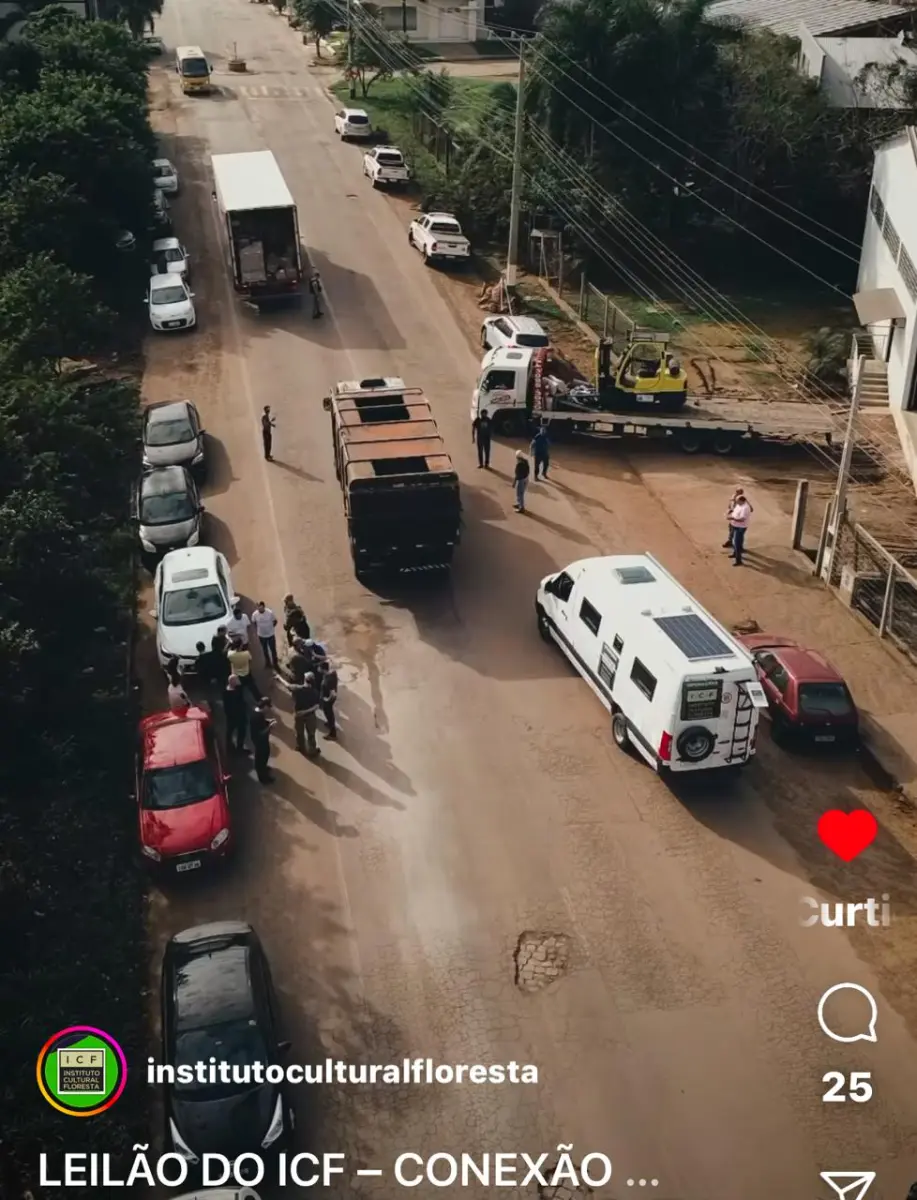 LOTE 006 - Antena Starlink que estava na Base dos Fuzileiros Navais Eldorado