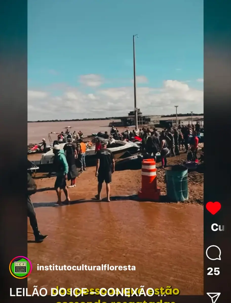 LOTE 002 - Antena Starlink que estava na Base de Resgates do Gasômetro