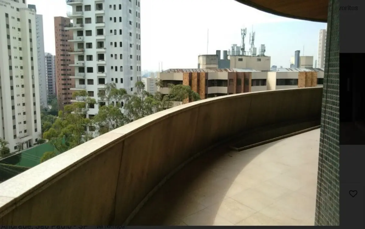 LOTE 000 - O APARTAMENTO N° 101, localizado no 10° andar do Edificio Vol D'Oiseau, situado à Avenida Giovanni Gronchi, nº 4.864, na Vila Andrade e Parque Bairro Morumbi, 29° Suddistrito  - Santo Amaro, com area privativa de 864,52m² e 5 vagas de garagem