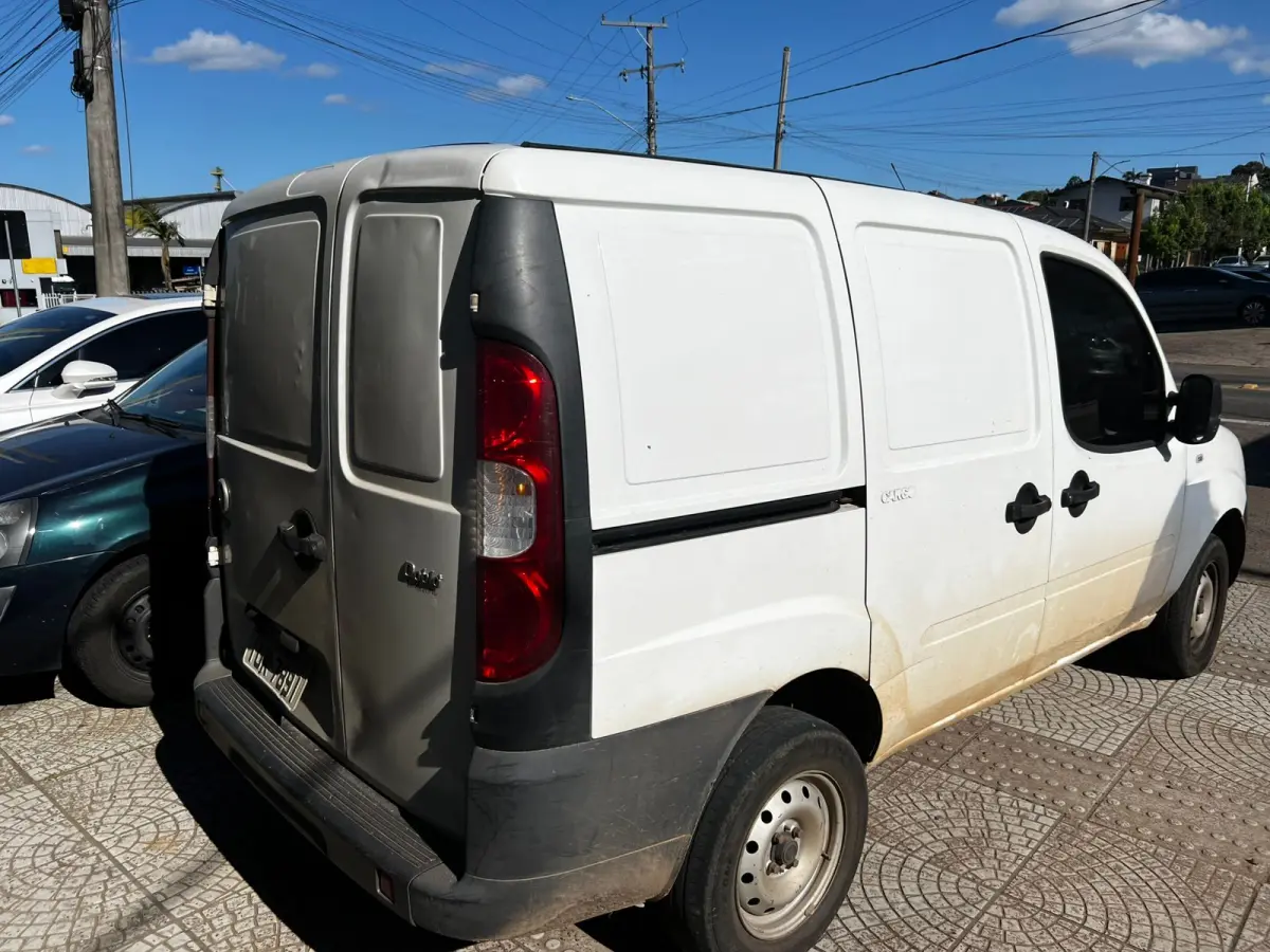 LOTE 000 - Fiat Doblo Cargo 1.8 mpi Fire Flex, ano 2013, branca
