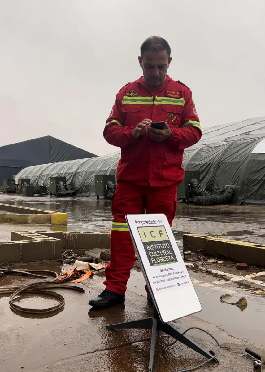 LOTE 003 - Antena Starlink Centro de Distribuição do ICF no Shopping Iguatemi