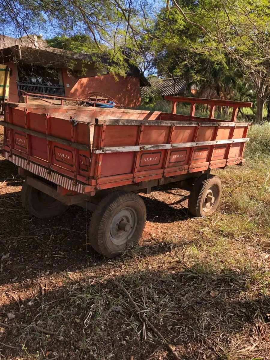 LOTE 034 - Reboque agricula 4 rodas