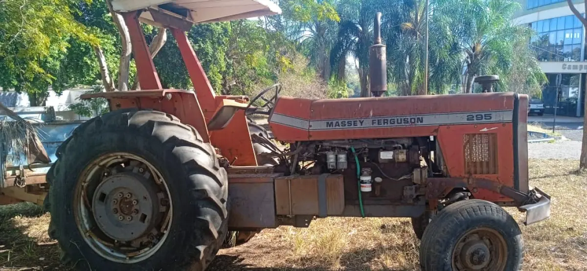 LOTE 018 - TRATOR mf 295