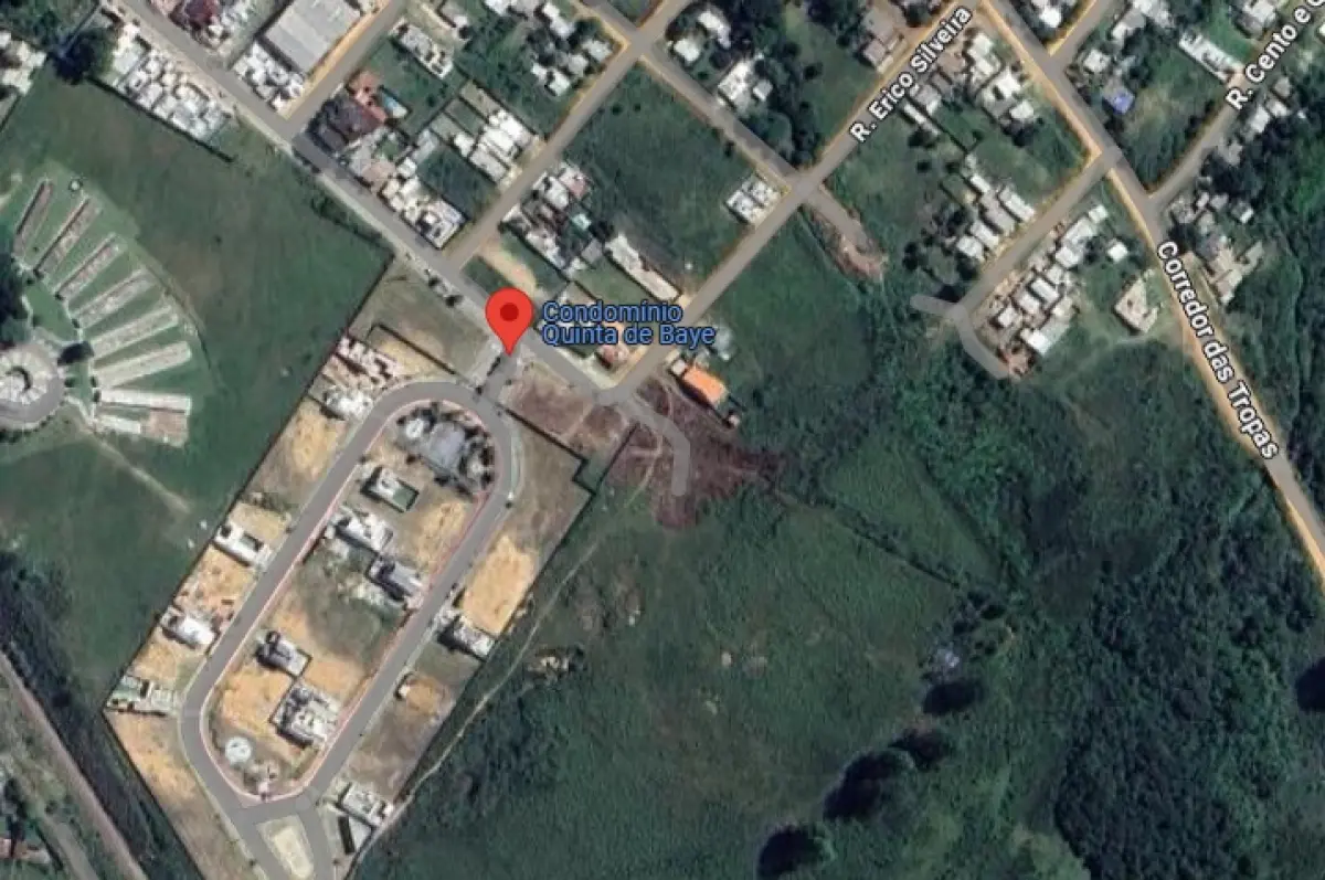 LOTE 000 - O imóvel na Rua Capitão Maurício, s/n, Malafaia, Condomínio Quinta de Baye, em Bagé/RS, constituído do lote 12 da quadra 01, do loteamento Quinta de Baye