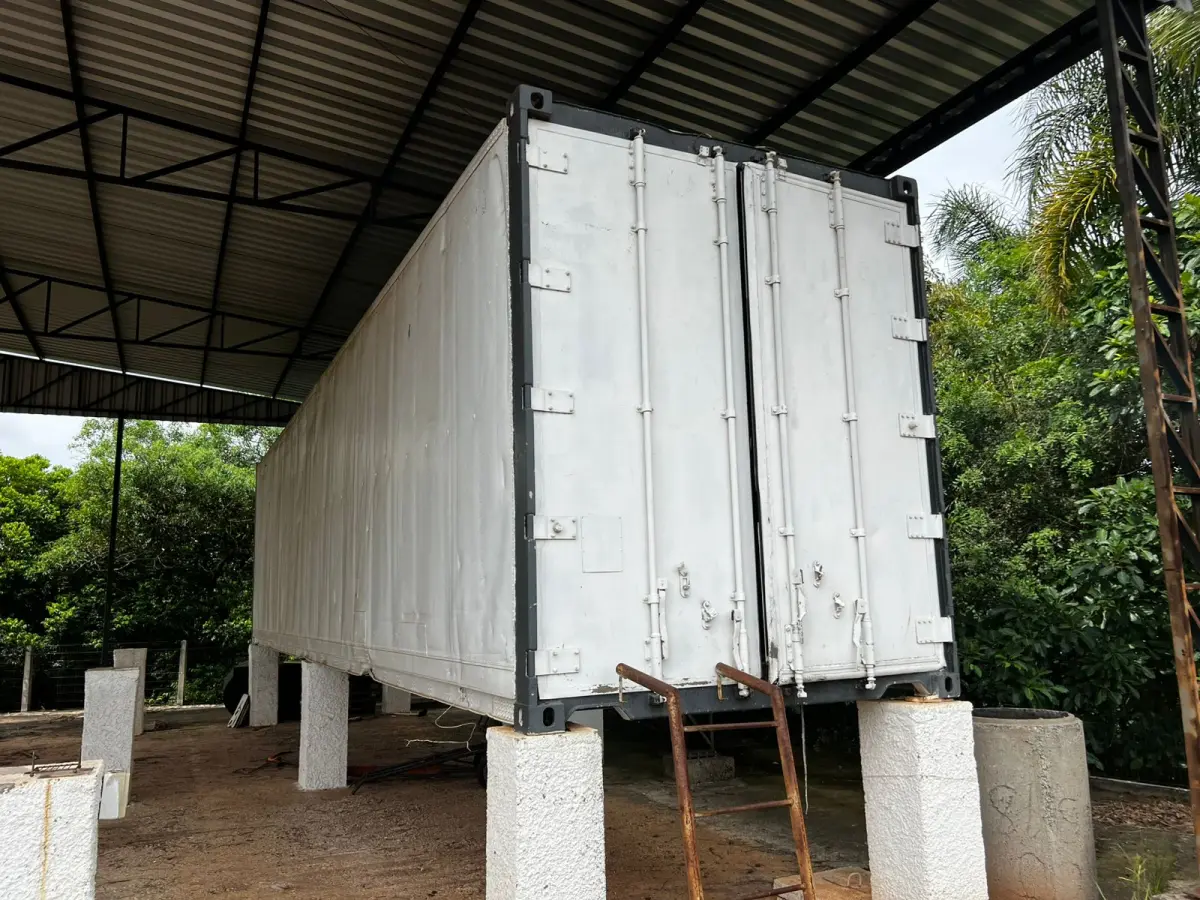 LOTE 007 - container câmara fria 40 pés