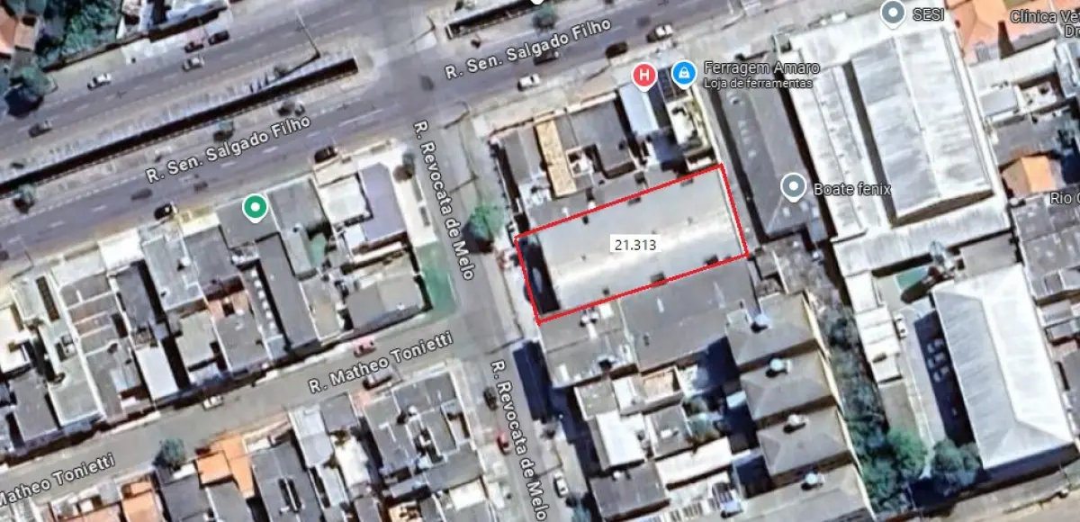 LOTE 002 - Imóvel Matr. 21.313 RI de Rio Grande: R. Revocata de Mello nº15, em Rio Grande/RS