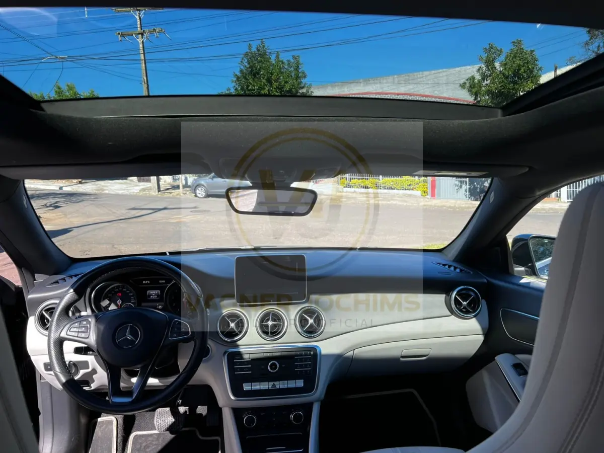 LOTE 000 - Mercedes-Benz CLA-200 1.6 TB 16V Flex Aut fabricação/modelo 2018/2018, cor preta