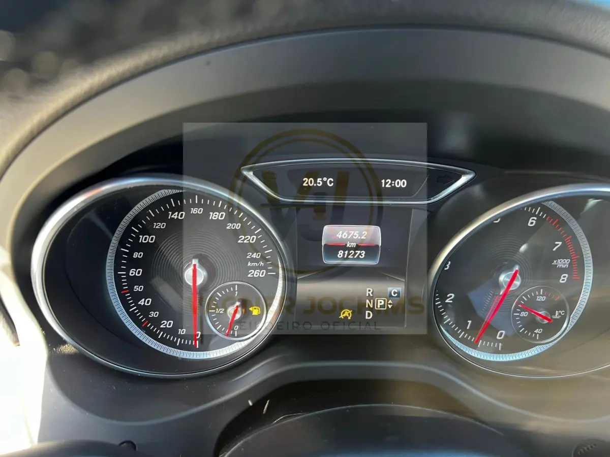 LOTE 000 - Mercedes-Benz CLA-200 1.6 TB 16V Flex Aut fabricação/modelo 2018/2018, cor preta