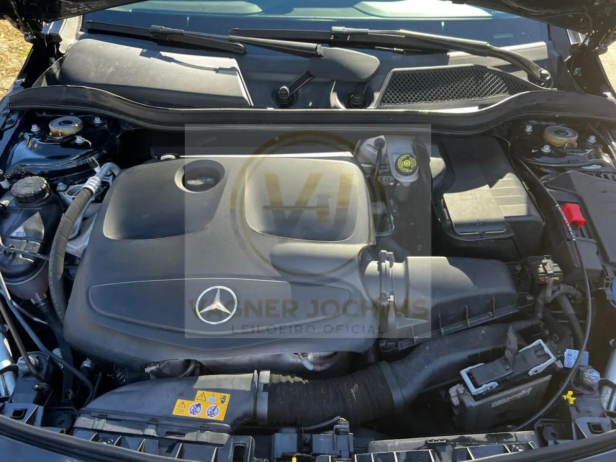 LOTE 000 - Mercedes-Benz CLA-200 1.6 TB 16V Flex Aut fabricação/modelo 2018/2018, cor preta