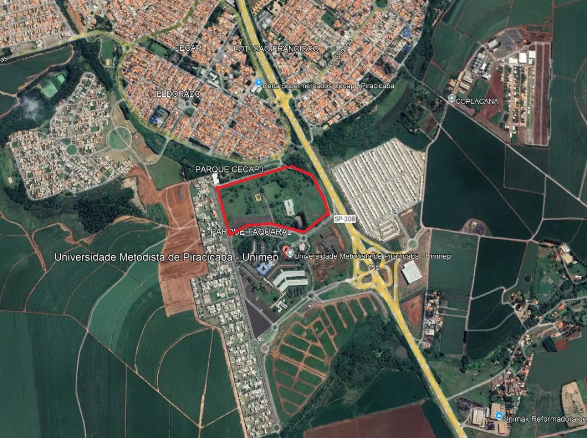 LOTE 001 - GRANDE IMÓVEL 170.894M2 EM PIRACICABA - FRENTE ROD DO AÇUCAR SP 308
