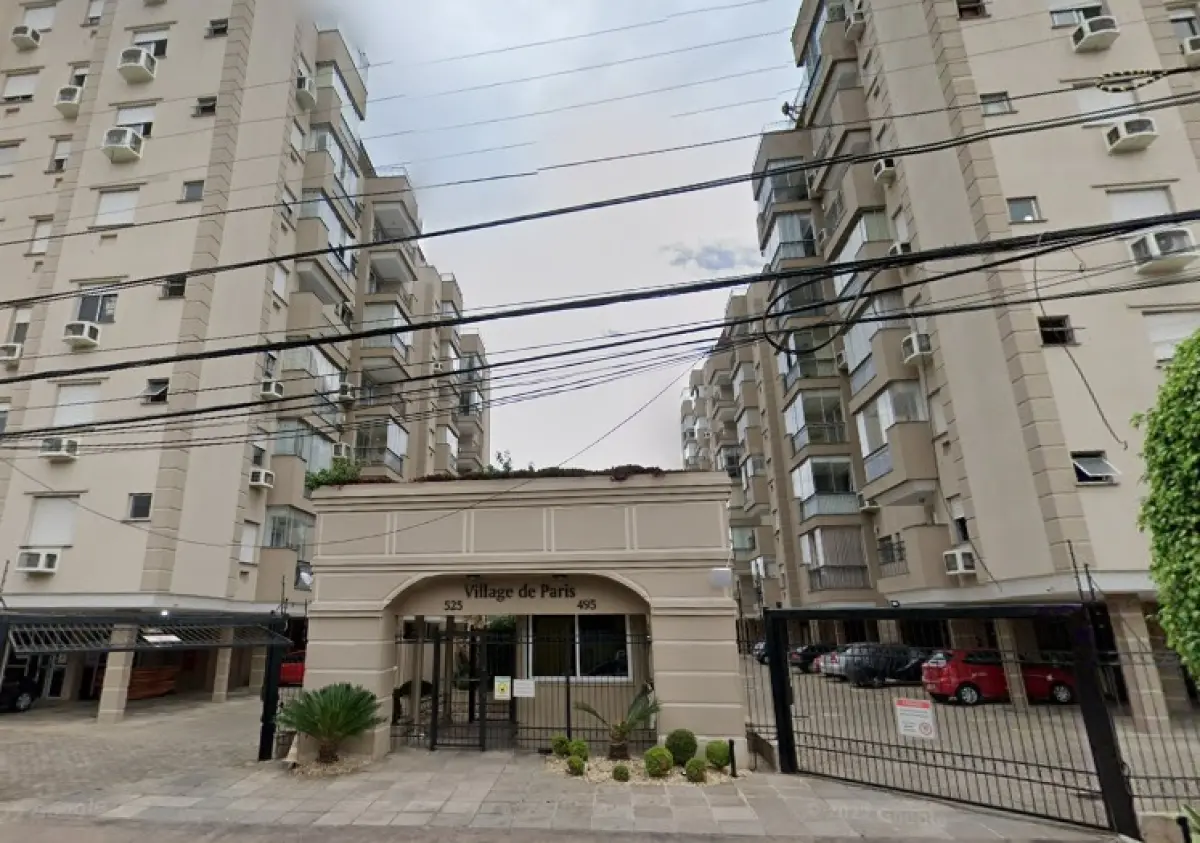 LOTE 000 - O apartamento nº 602, Bloco A, do Ed. Village de Paris, na Av. João XXIII nº 495, área real total de 108,34m2, O estacionamento nº 11, O estacionamento nº 12