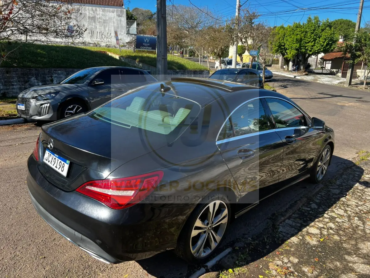 LOTE 000 - Mercedes-Benz CLA-200 1.6 TB 16V Flex Aut fabricação/modelo 2018/2018, cor preta
