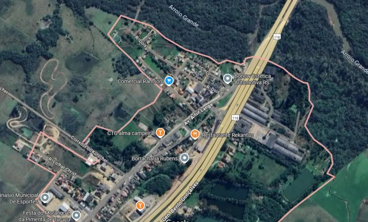 LOTE 004 - O TERRENO NÚMERO 51 situado na zona urbana do município de Turuçu/RS com a área superficial de 113,40 m²