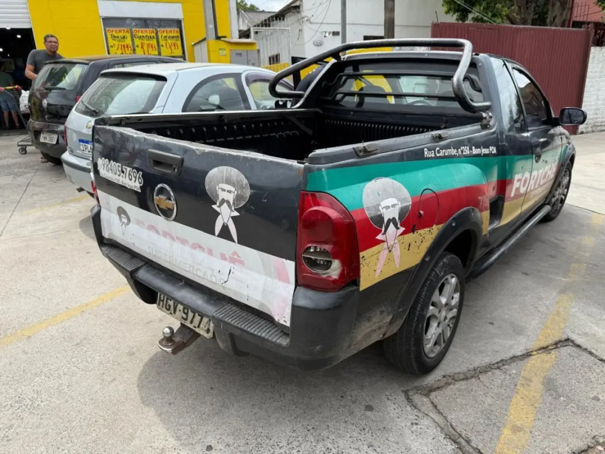 LOTE 000 - Chevrolet Montana 1.8 Conquest FlexPower 8V, ano/modelo 2007