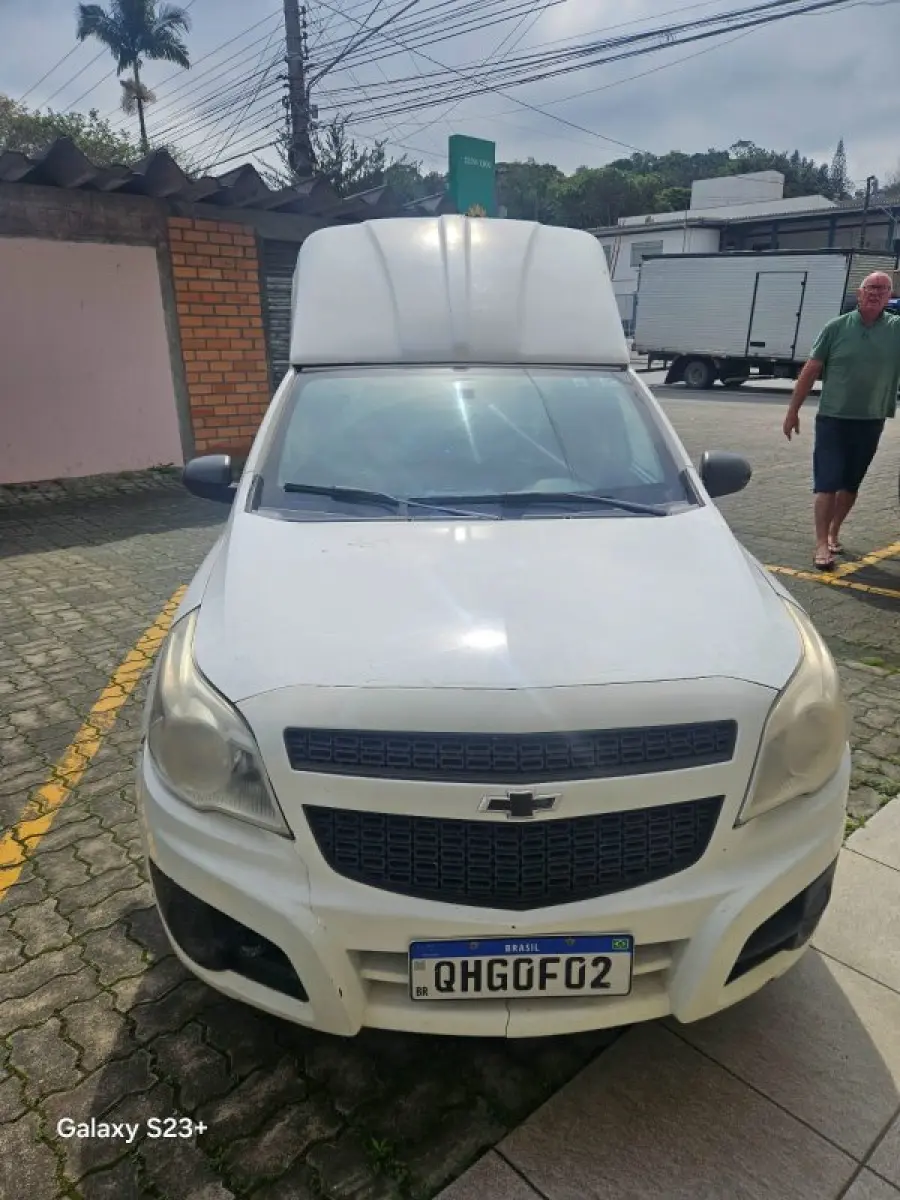 LOTE 004 - GM – Chevrolet MONTANA LS 1.4 ECONOFLEX 8V 2p 2015 Flex, fabricação/modelo 2015/2015