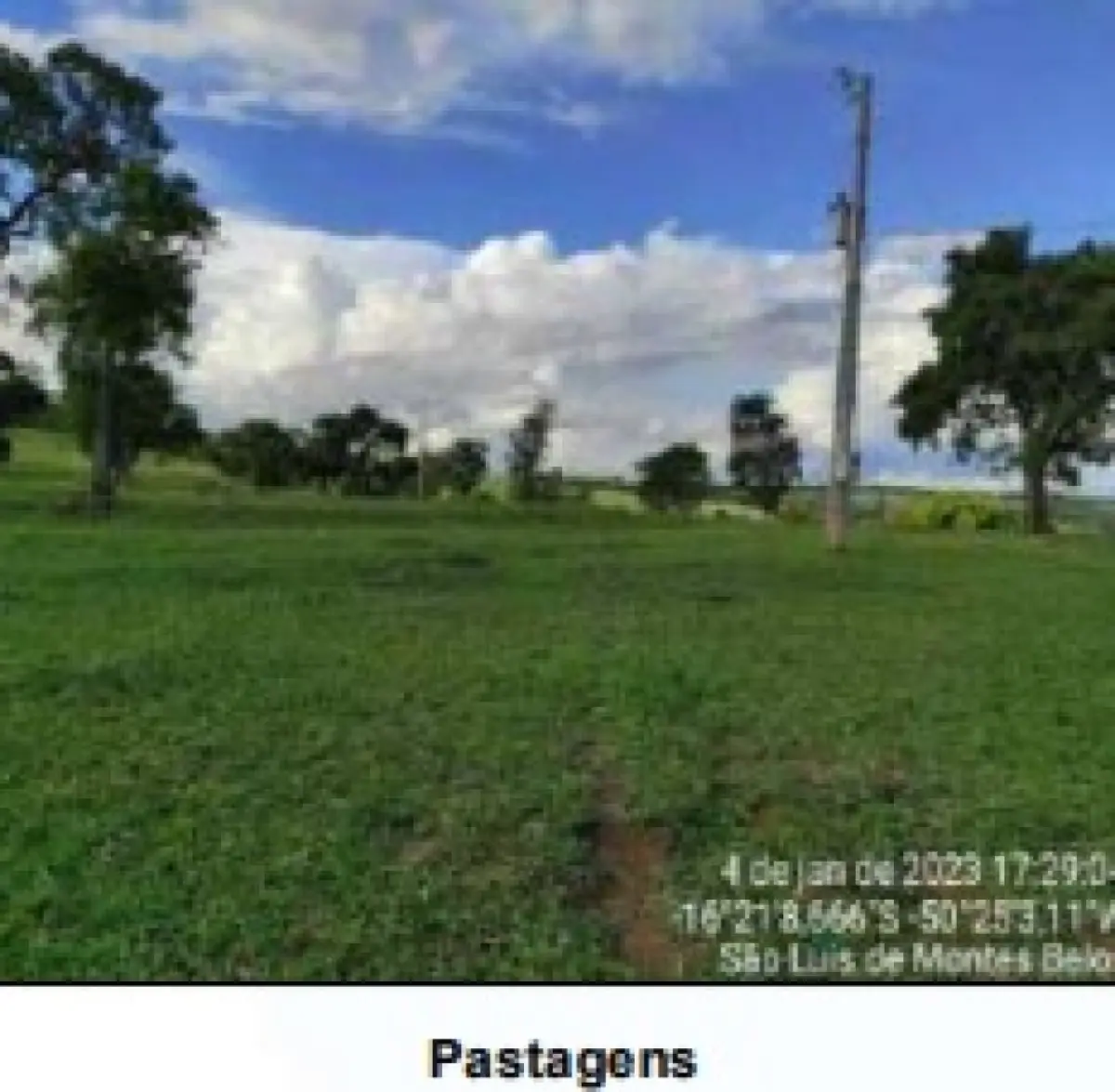 LOTE 001 - UMA FAZENDA EM GOIAS COM 43,2048 HECTARES EM SÃO LUIS DE MONTES BELOS