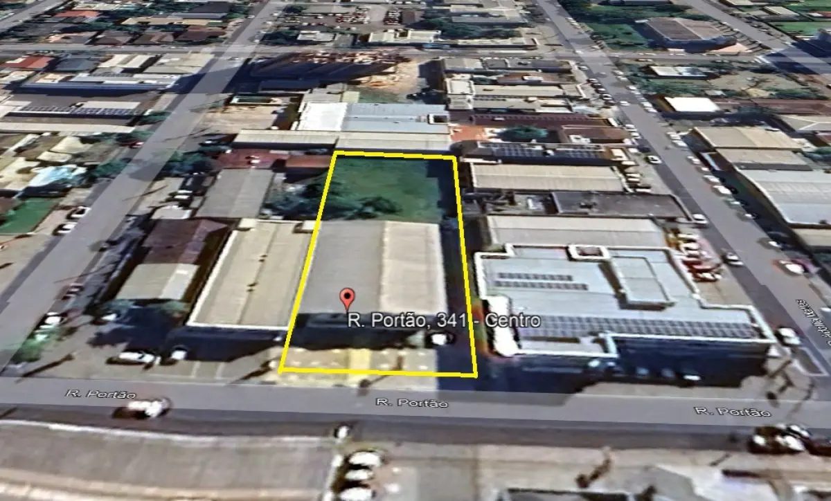 LOTE 001 - IMÓVEL NO CENTRO DE ESTANCIA VELHA / RS a Rua Portão 341, com área aprox. de 1.665,30m2